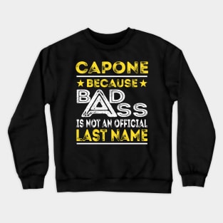 CAPONE Crewneck Sweatshirt